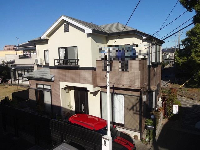 川越市 外壁塗装 施工前 ミヤケン