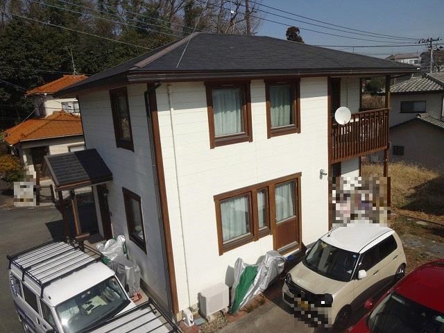 比企郡 外壁塗装 施工前 ミヤケン