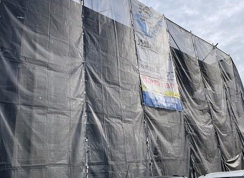 比企郡 外壁塗装 足場組み ミヤケン