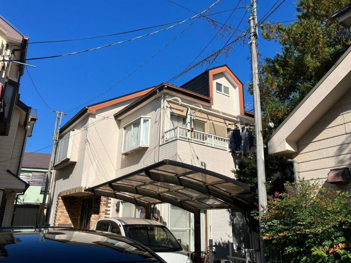 さいたま市見沼区 屋根外壁塗装工事 施工前 お客様の声 ミヤケン