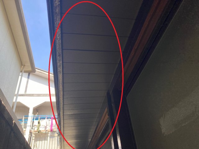 さいたま市南区 外壁塗装工事 軒裏天井の点検 1年点検 ミヤケン