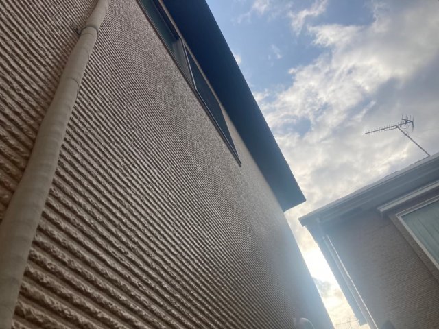 川越市 外壁塗装工事 サイディング外壁の点検 1年点検 ミヤケン