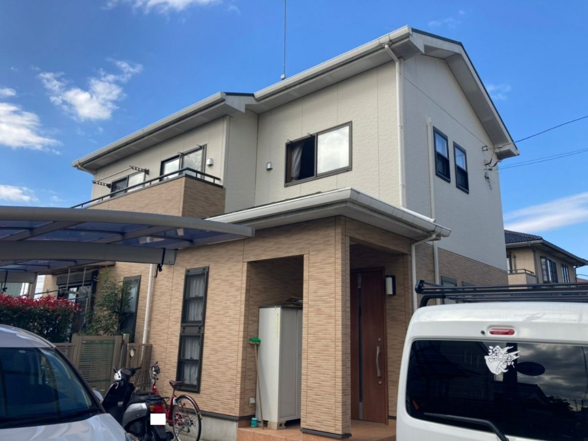 さいたま市岩槻区 屋根外壁塗装工事 完成 お客様の声 ミヤケン