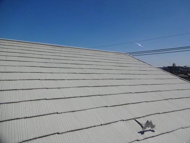 さいたま市桜区 屋根外壁塗装工事 スレート屋根 1年点検 ミヤケン