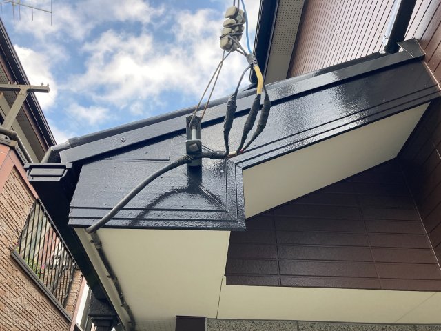 さいたま市桜区 破風板完了 お客様の声 ミヤケン