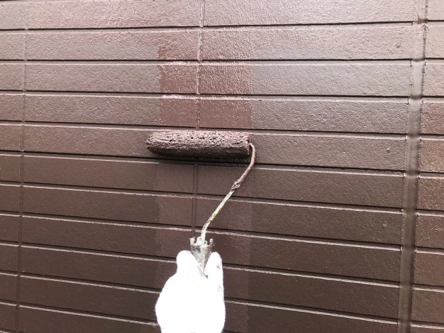 さいたま市桜区 外壁上塗り2回目 お客様の声 ミヤケン