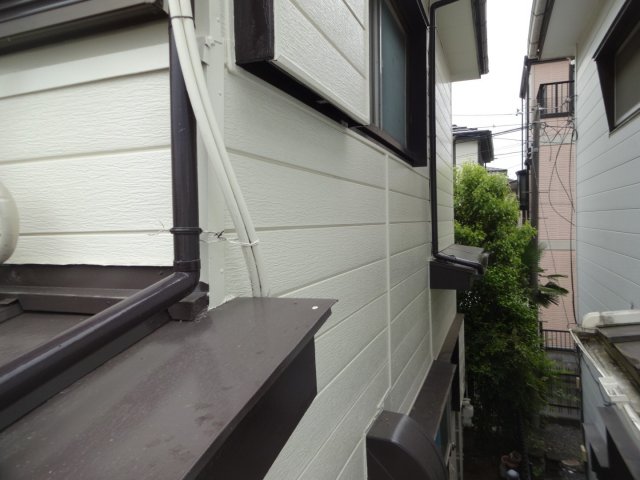 さいたま市桜区 屋根外壁塗装工事 サイディング外壁の点検 ミヤケン