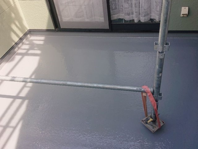 さいたま市西区 屋根外壁塗装工事 ベランダ防水完了 お客様の声 ミヤケン