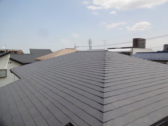 さいたま市浦和区 コロニアル屋根 屋根塗装 ミヤケン