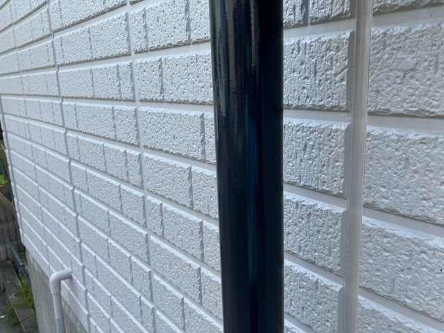 さいたま市中央区 外壁塗装工事 雨樋 1年点検 ミヤケン