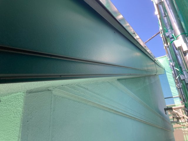 さいたま市 川越市 ふじみ野市 屋根外壁塗装工事 付帯部 破風板 ミヤケン
