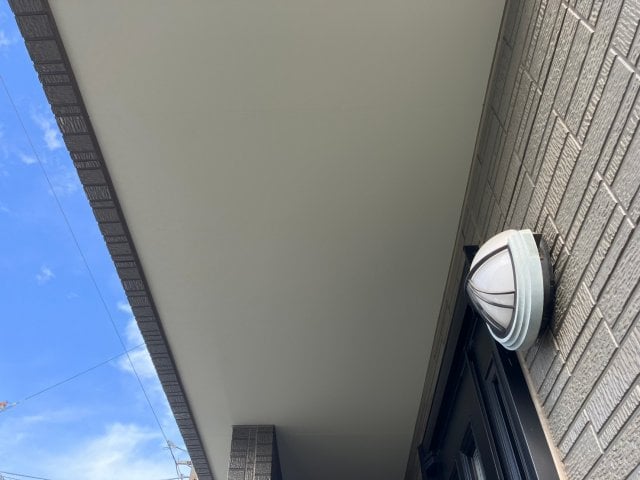 さいたま市浦和区 屋根外壁塗装工事 軒裏天井の点検 1年点検 ミヤケン
