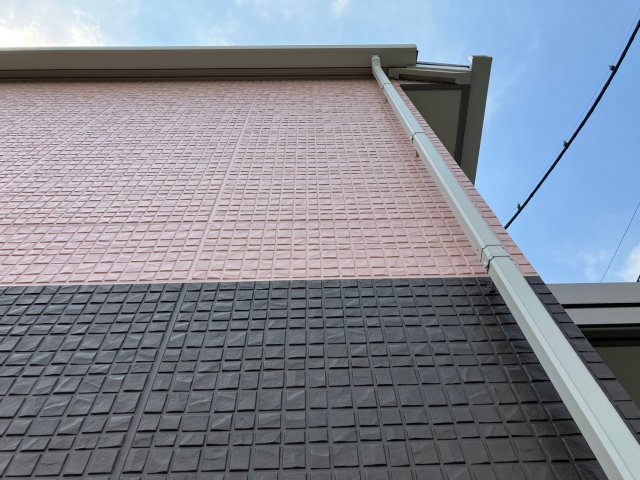 川越市 外壁塗装工事 サイディング外壁 1年点検 ミヤケン