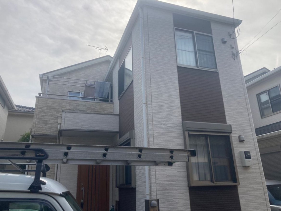 ふじみ野市 屋根外壁塗装工事 施工前 お客様の声 ミヤケン