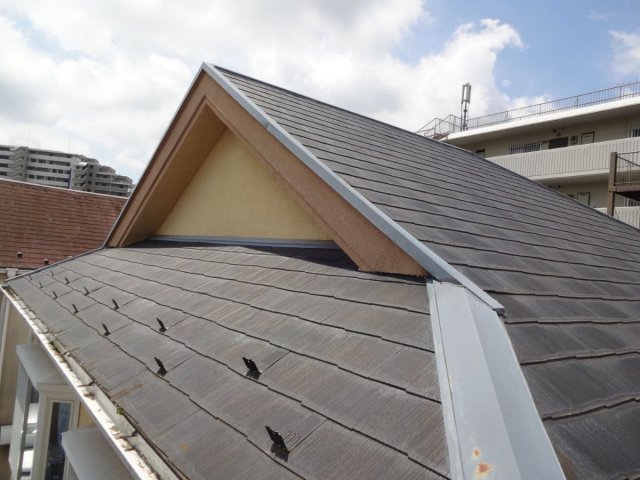 川越市 屋根 色あせ ミヤケン