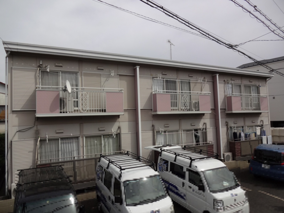 さいたま市南区 外壁塗装 アパート ミヤケン