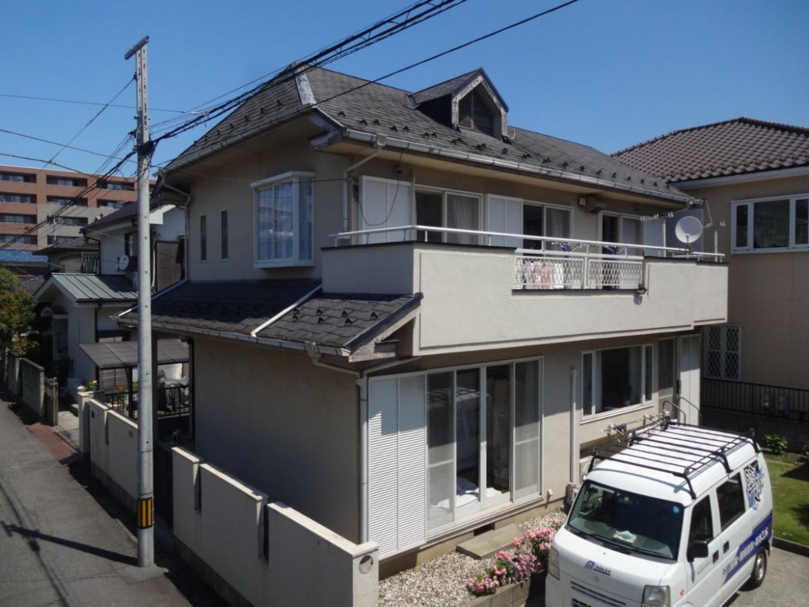 さいたま市浦和区 外壁塗装 施工前 ミヤケン