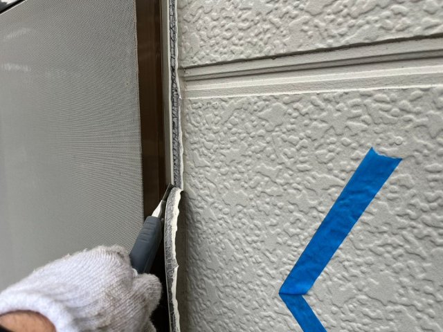 さいたま市見沼区 屋根外壁塗装工事 コーキング撤去 お客様の声 ミヤケン