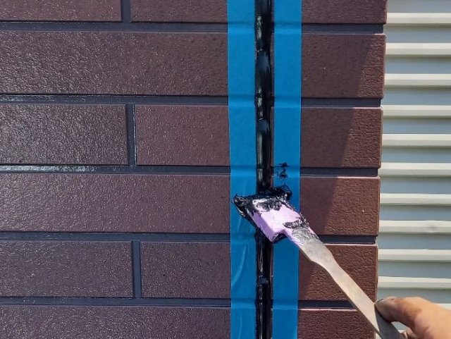 さいたま市南区 コーキング ヘラ押え ミヤケン
