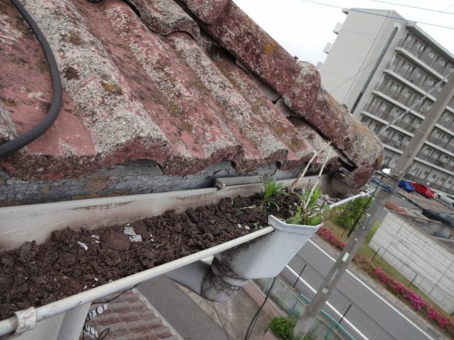 さいたま市 ふじみ野市 川越市 屋根外壁塗装工事 雨樋オーバーフロー ミヤケン
