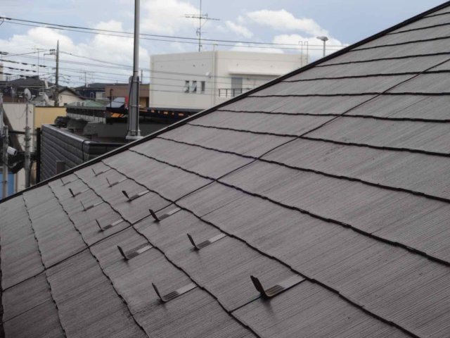 さいたま市浦和区 屋根外壁塗装工事 スレート屋根 1年点検 ミヤケン