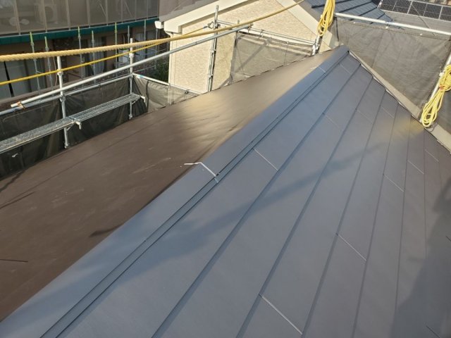 さいたま市浦和区 屋根外壁塗装工事 屋根施工後 お客様の声 ミヤケン