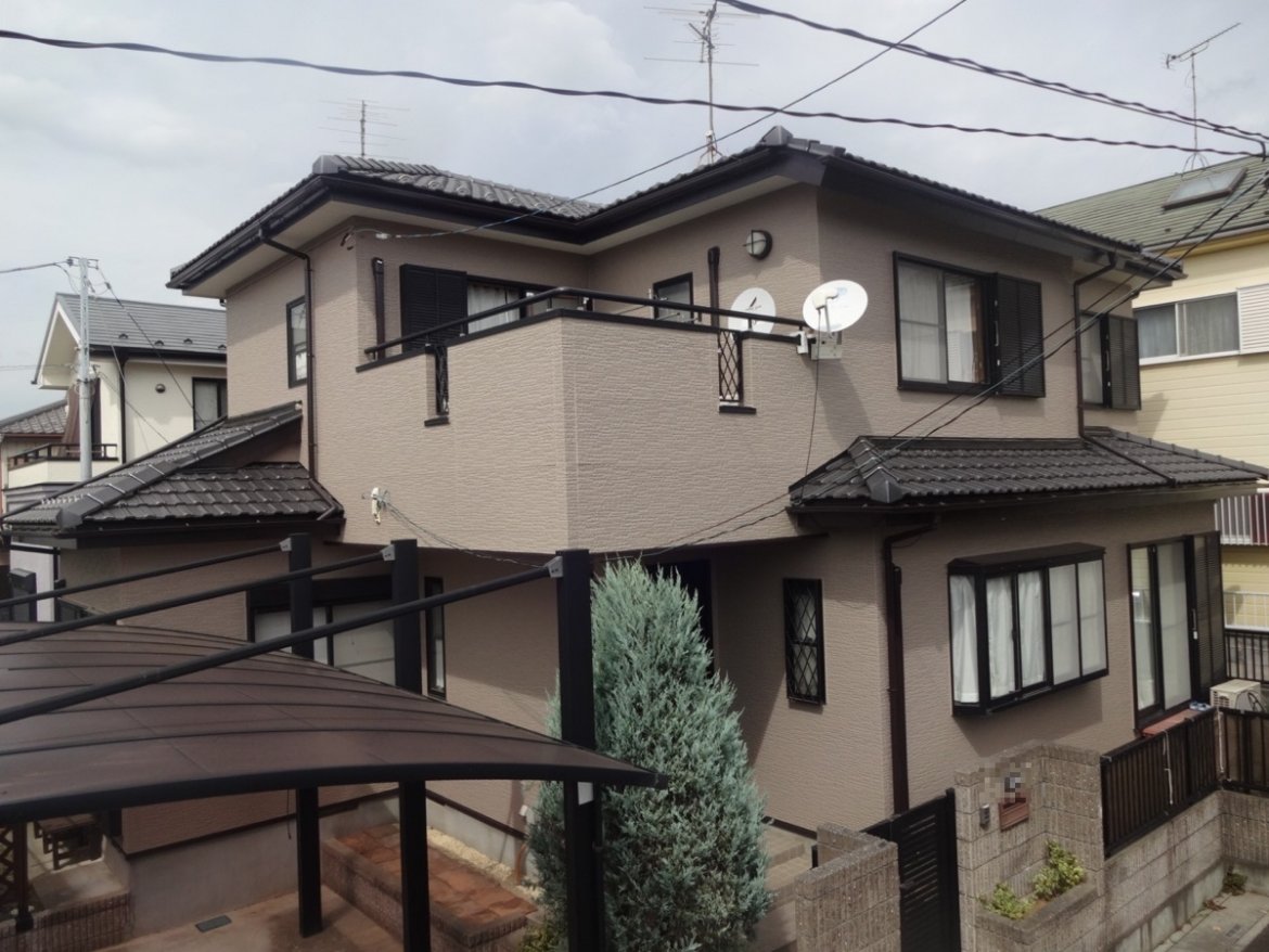 さいたま市岩槻区 外壁塗装工事 施工後 お客様の声 ミヤケン