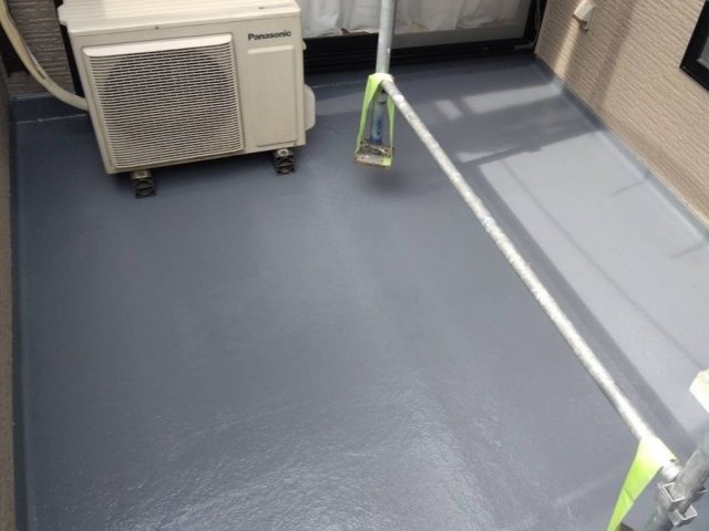 さいたま市岩槻区 外壁塗装工事 ベランダ防水施工後 お客様の声 ミヤケン
