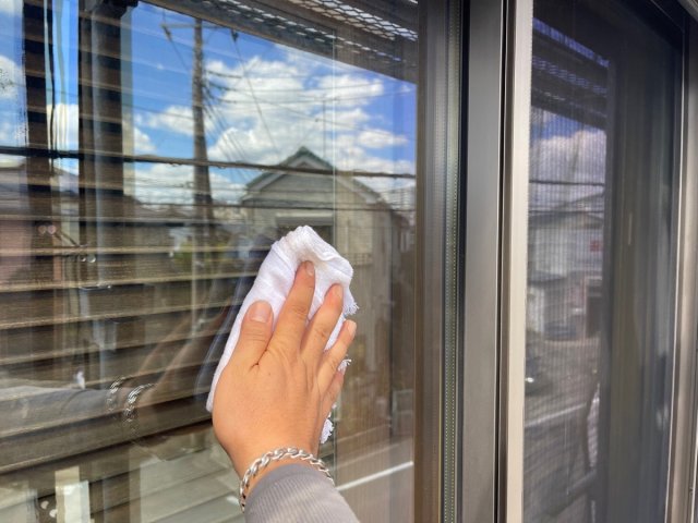 さいたま市桜区 外壁塗装工事 窓ガラスクリーニング お客様の声 ミヤケン