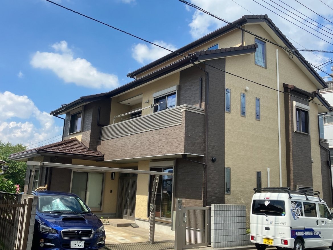 さいたま市桜区 外壁塗装工事 施工後 お客様の声 ミヤケン