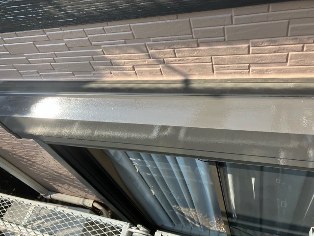 さいたま市桜区 屋根外壁塗装工事 シャッターボックス完了 お客様の声 ミヤケン
