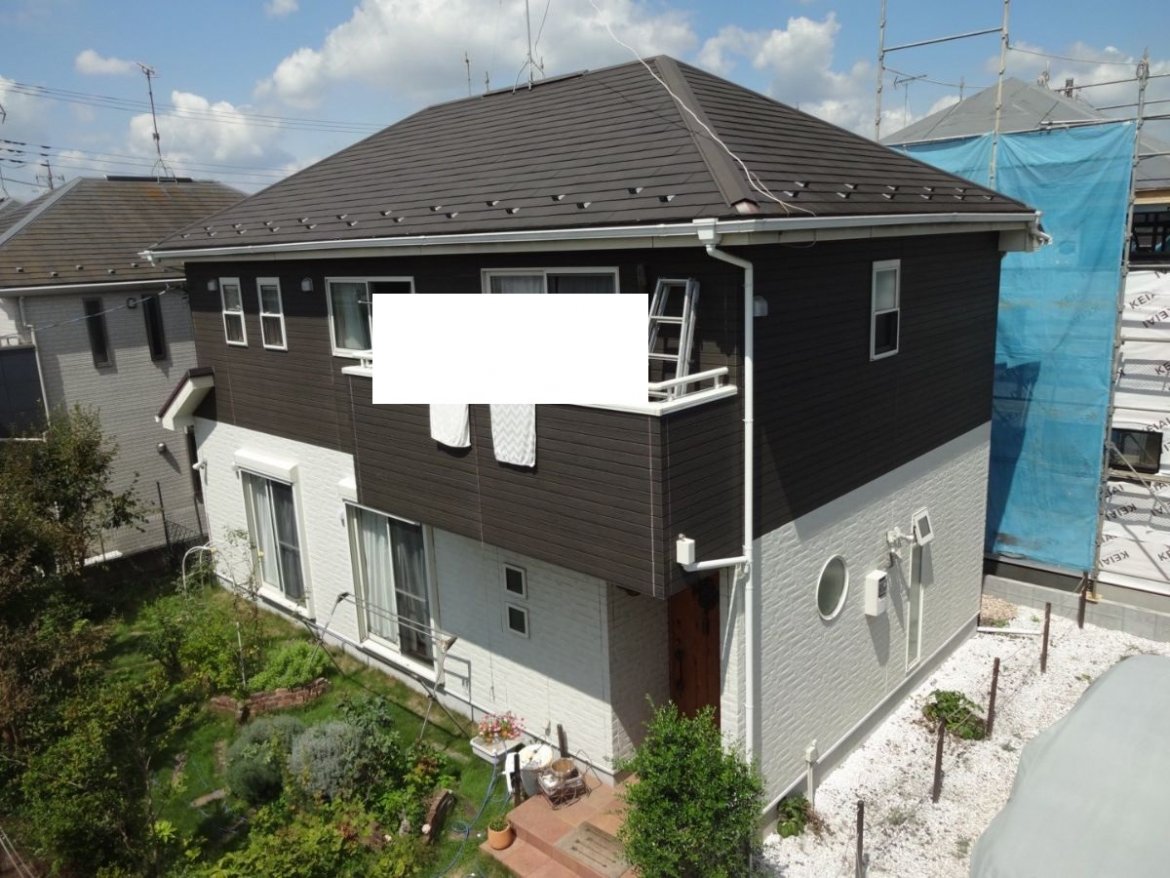 東大和田市 外壁塗装工事 施工前 お客様の声 ミヤケン
