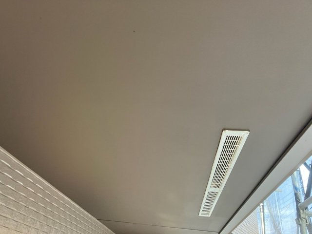 さいたま市桜区 屋根外壁塗装工事 軒裏天井完了 お客様の声 ミヤケン