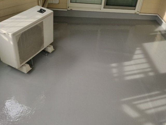 入間郡 ベランダ防水 完了 ミヤケン