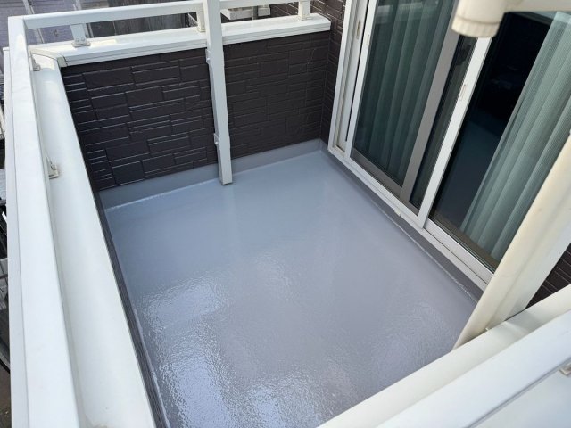川越市 ベランダ防水 完了 ミヤケン