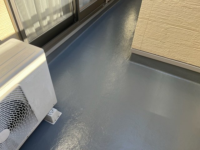 さいたま市北区 ベランダ防水 完了 ミヤケン