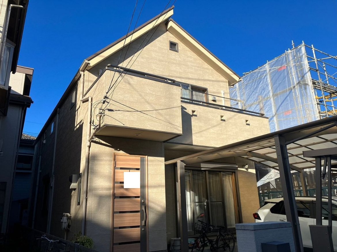 さいたま市北区 外壁塗装 施工前 ミヤケン