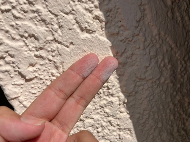 さいたま市見沼区 外壁 チョーキング ミヤケン