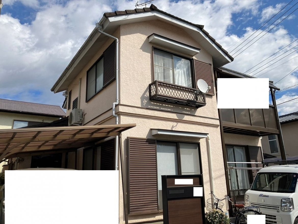さいたま市見沼区 外壁塗装 施工前 ミヤケン