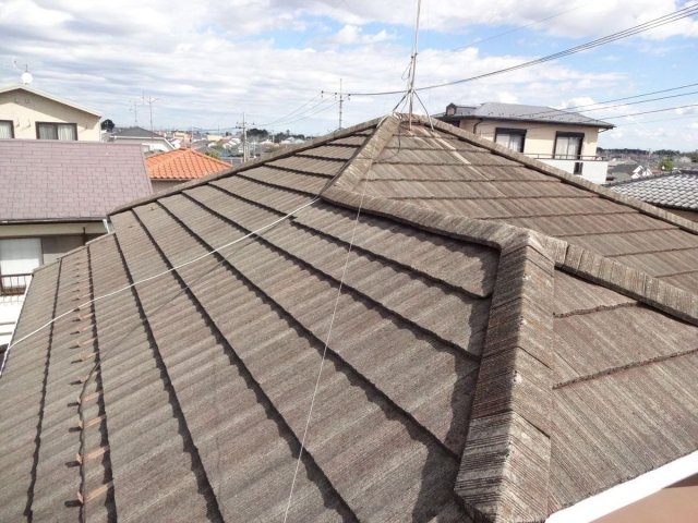 さいたま市見沼区 屋根塗装 施工前 ミヤケン