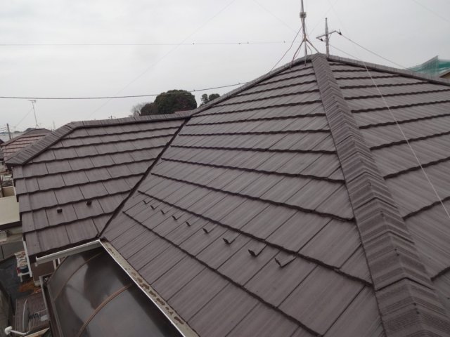 さいたま市見沼区 屋根塗装 施工後 ミヤケン