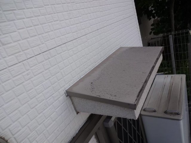 さいたま市浦和区 庇屋根 色あせ ミヤケン