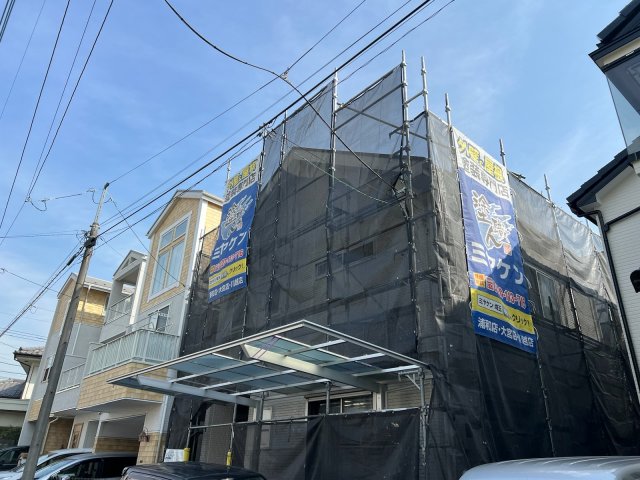 さいたま市浦和区 足場組立