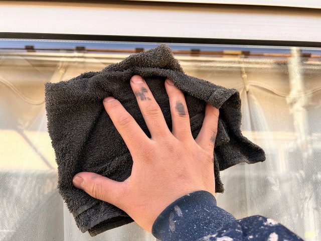 さいたま市見沼区 窓ガラスクリーニング 外壁塗装 ミヤケン