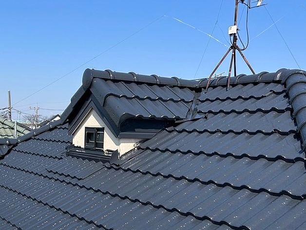 さいたま市見沼区 屋根塗装 施工後 ミヤケン