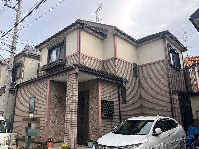 さいたま市大宮区 屋根外壁塗装工事 施工前 ミヤケン