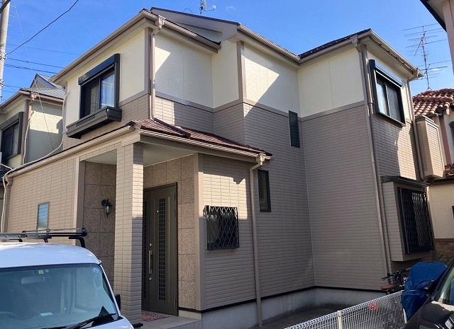 さいたま市大宮区 屋根外壁塗装工事 施工後 ミヤケン