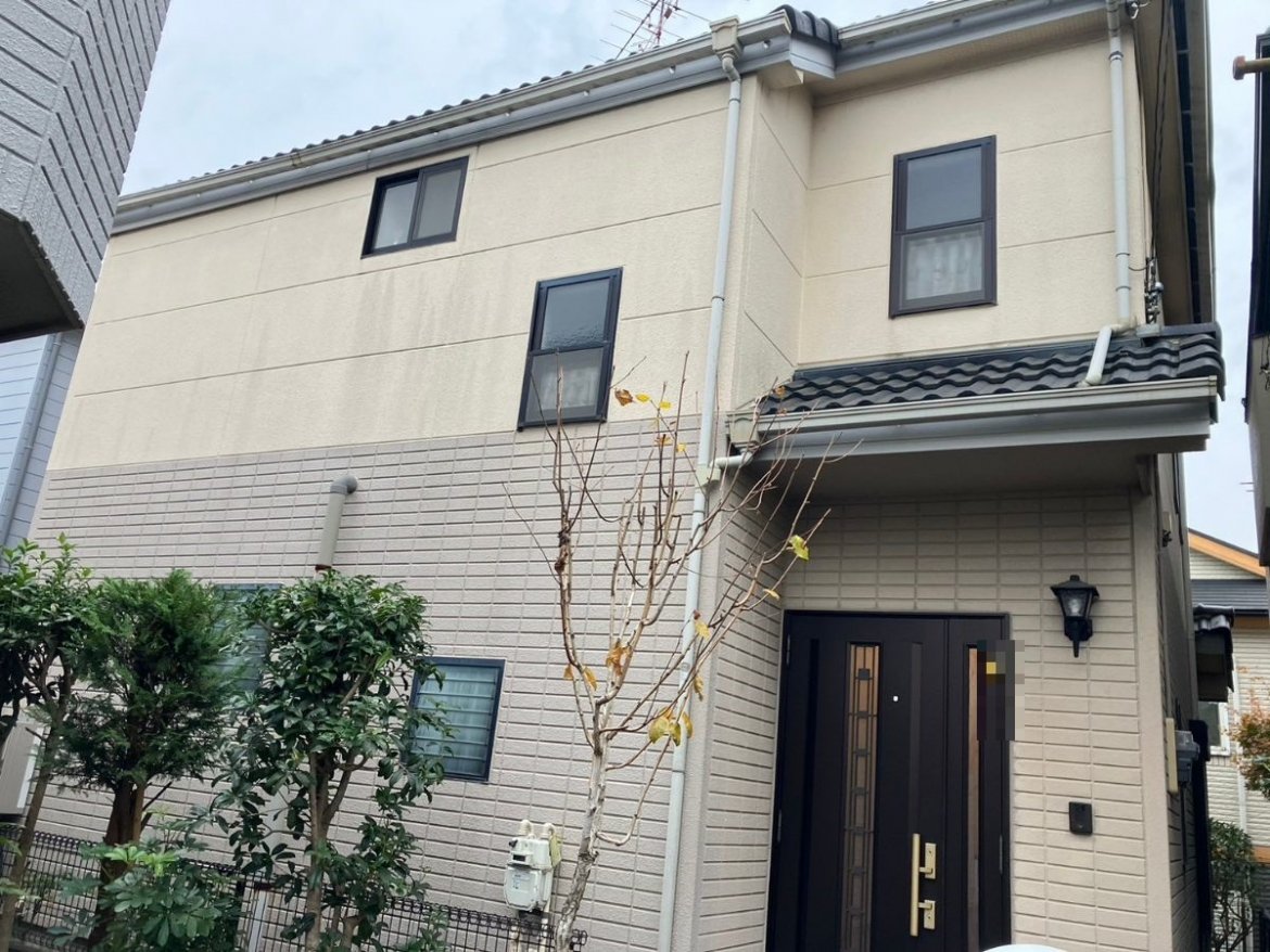 さいたま市見沼区 屋根外壁塗装 施工前 ミヤケン