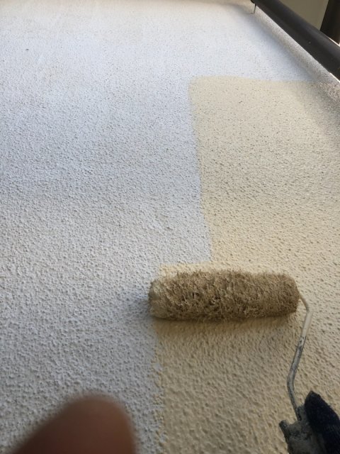 外壁上塗り1回目