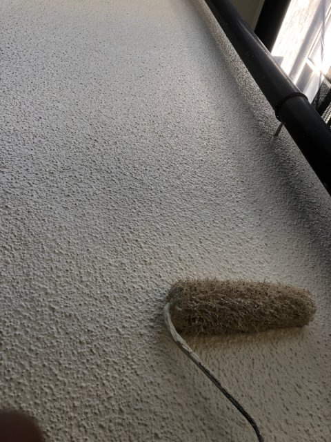 外壁上塗り2回目